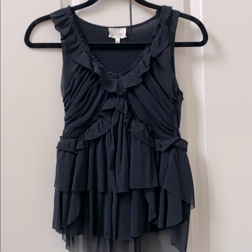 Deletta Ruffles Top - Small
